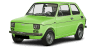 Zuiger, remklauw FIAT 126 0.6 23 Pk Benzine