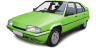 Спирачни накладки CITROЁN BX 1.8 D 60 K.C. дизел
